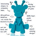 Load image into Gallery viewer, Little bamBAM Baby Teething Toy – Cyan
