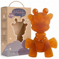 Load image into Gallery viewer, The Little Bamber - Natural Rubber & Baltic Amber Teething Toy