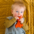 Load image into Gallery viewer, Little bamBAM Baby Teething Toy – Orange