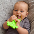 Load image into Gallery viewer, Little bamBAM Baby Teething Toy - Lime
