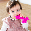 Load image into Gallery viewer, Little bamBAM Baby Teething Toy - Magenta