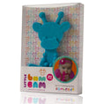 Load image into Gallery viewer, Baby Teething Toy Little bamBAM - Cyan