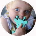 Load image into Gallery viewer, Little bamBAM Baby Teething Toy - Turquoise