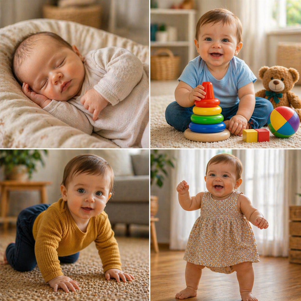 From First Smiles to Teething Relief: A Complete Guide to Baby Development (0–18 Months)
