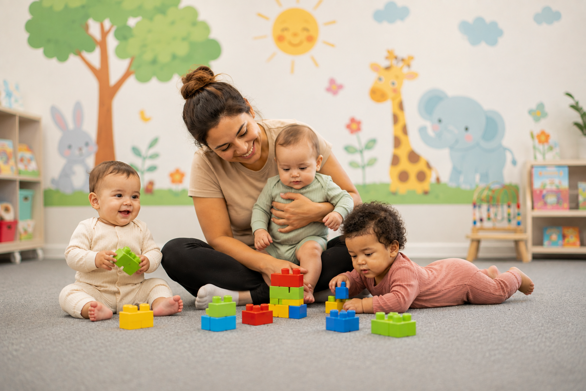 The First Day of Daycare: What Your Baby Needs to Feel Safe, Comfortable & Ready