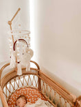 Cargar la imagen en la vista de la galería, Handmade Boho Nursery Mobile | Macrame Rainbow
