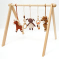 Cargar la imagen en la vista de la galería, Handmade Crochet Toys for Baby Gym | Farm House
