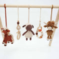 Cargar la imagen en la vista de la galería, Handmade Crochet Toys for Baby Gym | Farm House
