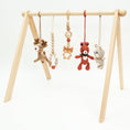 Cargar la imagen en la vista de la galería, Handmade Crochet Toys for Baby Gym | Forest Family
