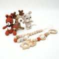 Cargar la imagen en la vista de la galería, Handmade Crochet Toys for Baby Gym | Forest Family
