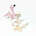 Load image into Gallery viewer, Handmade Crochet Toys for Baby Gym | Flamingo Dreams
