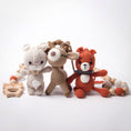 Cargar la imagen en la vista de la galería, Handmade Crochet Toys for Baby Gym | Forest Family
