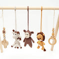 Cargar la imagen en la vista de la galería, Handmade Crochet Toys for Baby Gym | Savanna Friends
