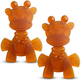 Load image into Gallery viewer, The Little Bamber - Natural Rubber & Baltic Amber Teething Toy
