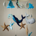 Cargar la imagen en la vista de la galería, Handmade Baby Mobile |  Under the Sea
