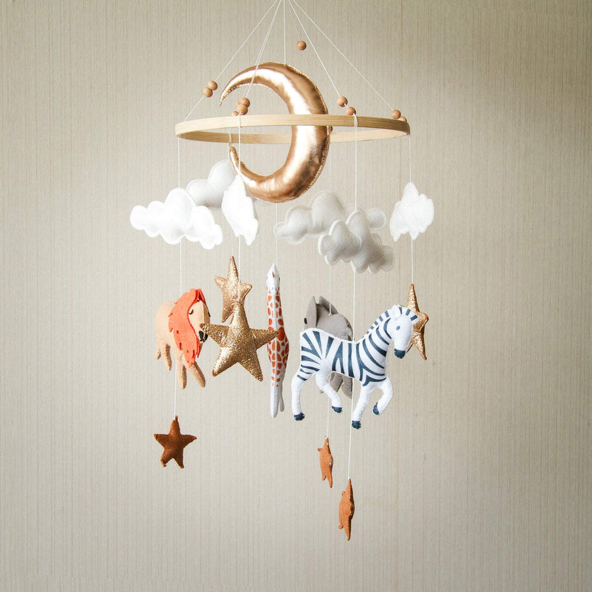 Handmade Baby Mobile |  Safari