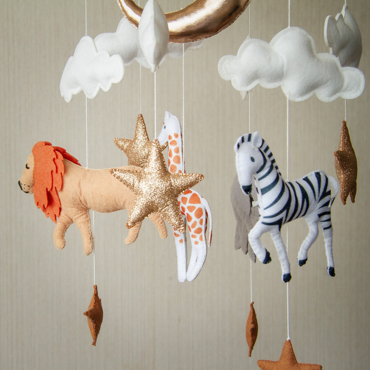 Handmade Baby Mobile |  Safari