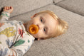 Load image into Gallery viewer, Pacibamber - a Pacifier made from Natural Rubber Infused with Baltic Amber
