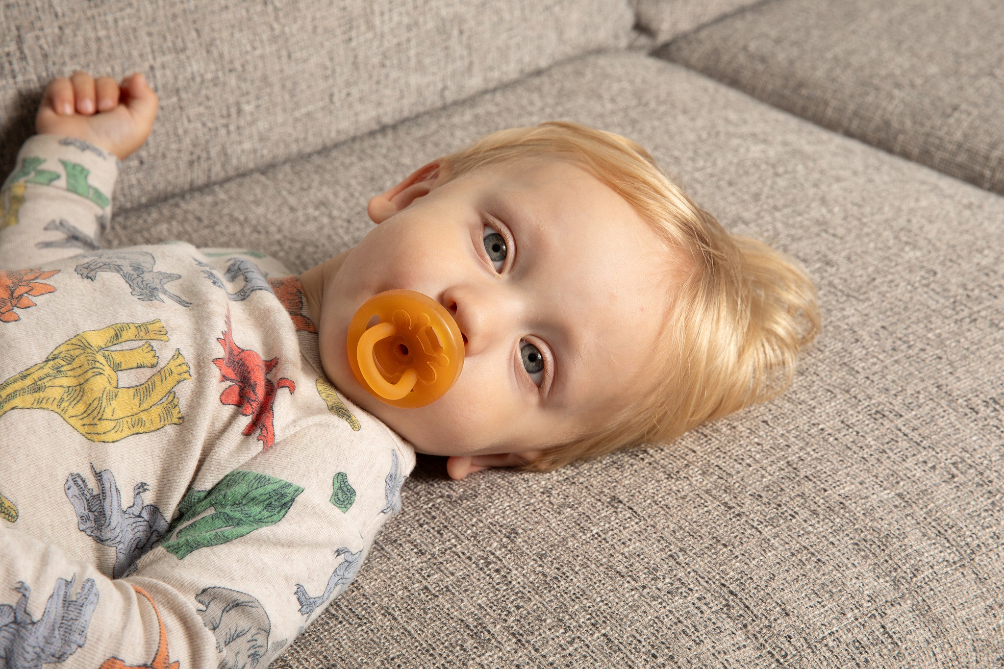 Pacibamber - a Pacifier made from Natural Rubber Infused with Baltic Amber