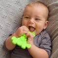 Load image into Gallery viewer, Little bamBAM Baby Teething Toy - Lime
