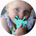 Load image into Gallery viewer, Little bamBAM Baby Teething Toy - Turquoise
